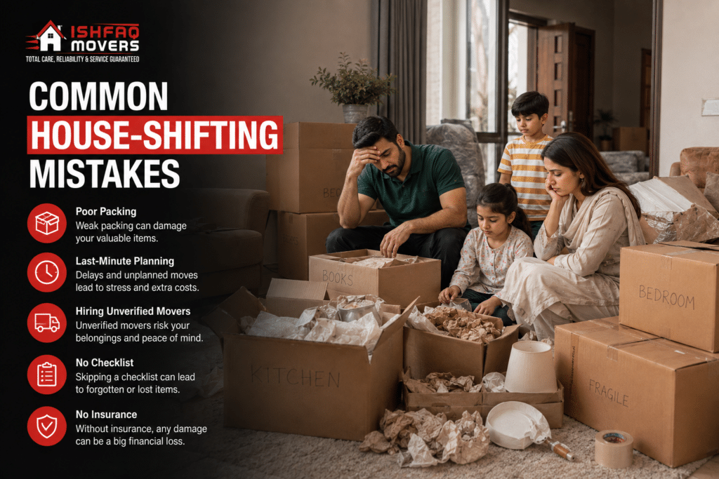 5 main mistakes people do when moving