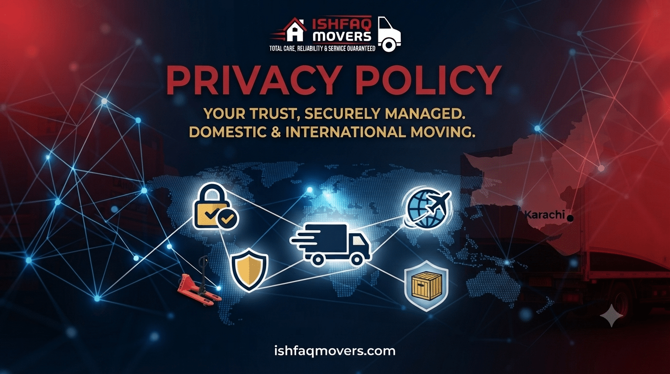 Privacy Policy Ishfaq Movers And Packers